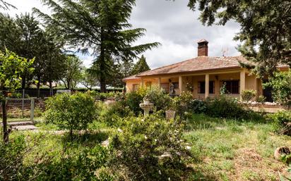 Exterior view of Single-family semi-detached for sale in Trijueque  with Terrace