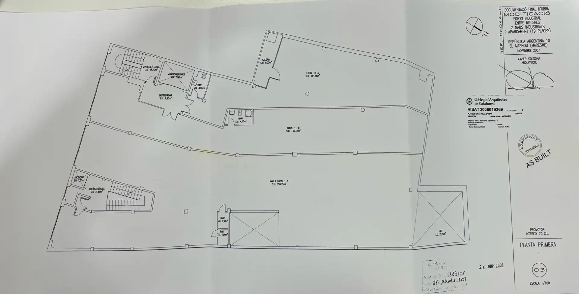 Nau industrial en venda en El Masnou amb Calefacció