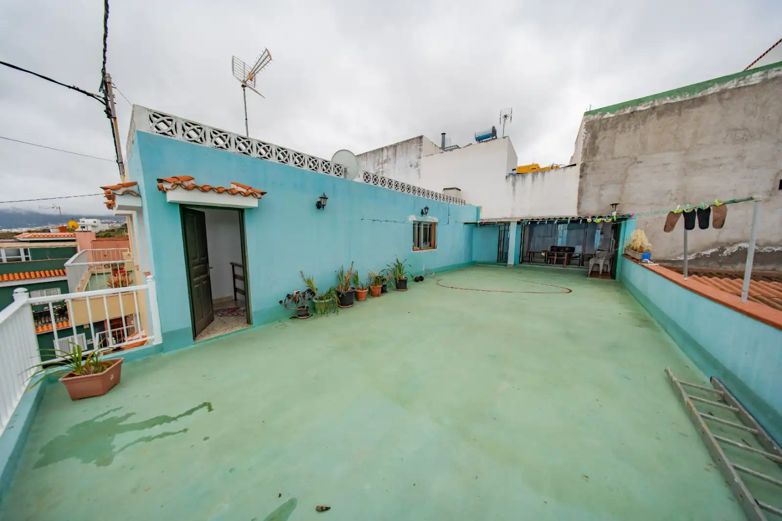 Vista exterior de Casa adosada en venta en Los Realejos con Trastero