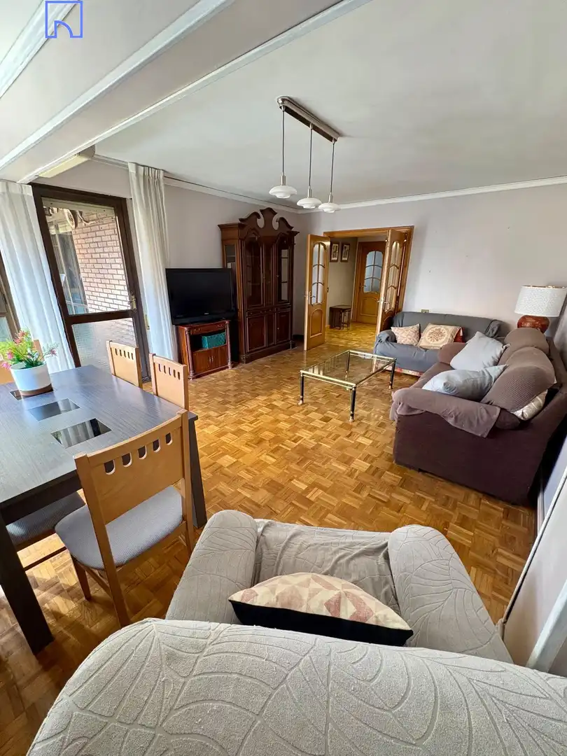 Sala de estar de Piso en venta en Tudela con Aire acondicionado, Calefacción y Parquet