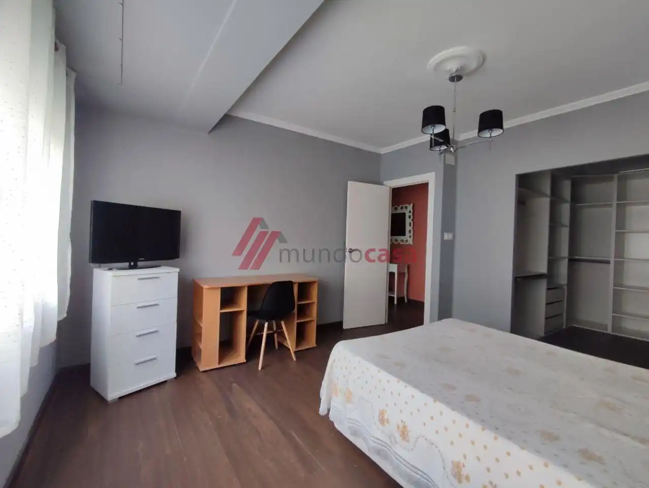 Bedroom of Flat for rent in Ferrol  with Furnished