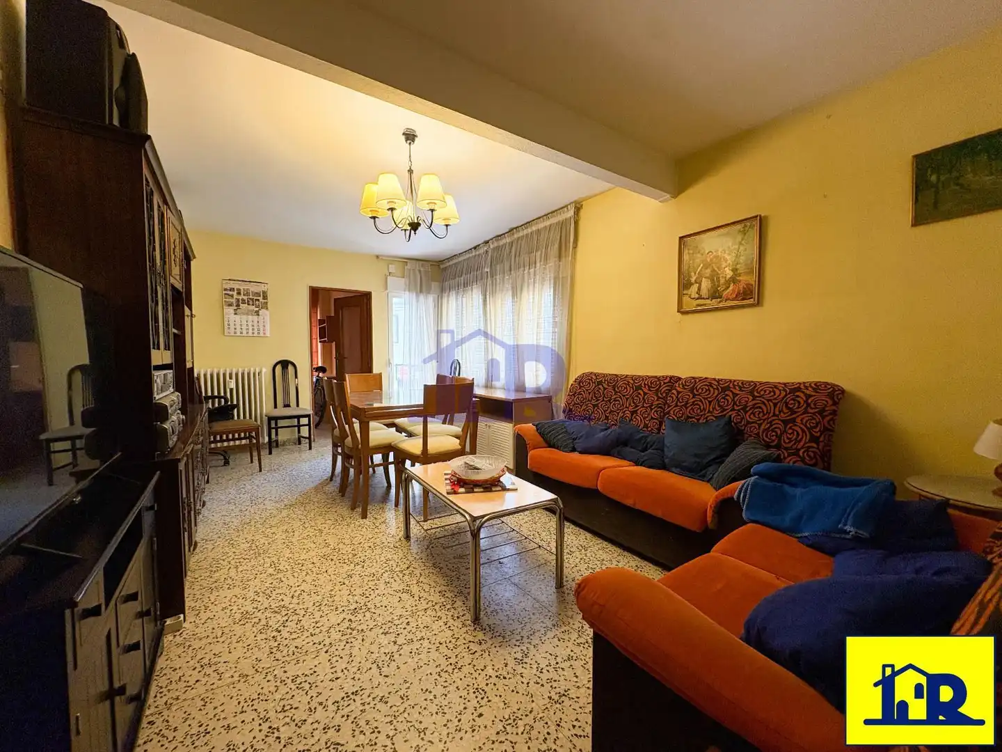 Wohnzimmer von Wohnung zur Miete in Cuenca mit Heizung, Terrasse und Möbliert
