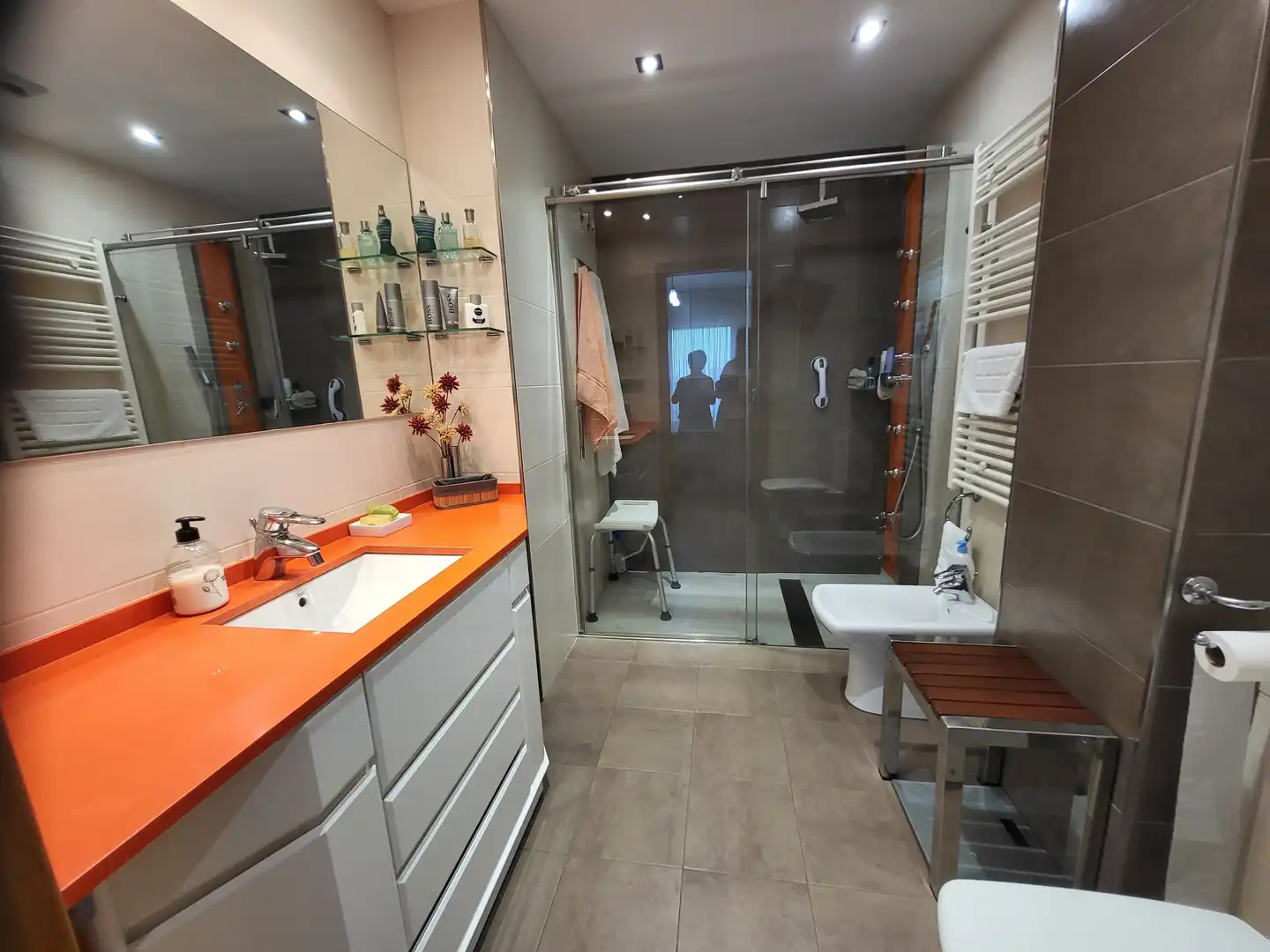 Baño de Casa o chalet en venta en Pineda de Mar con Aire acondicionado, Calefacción y Terraza