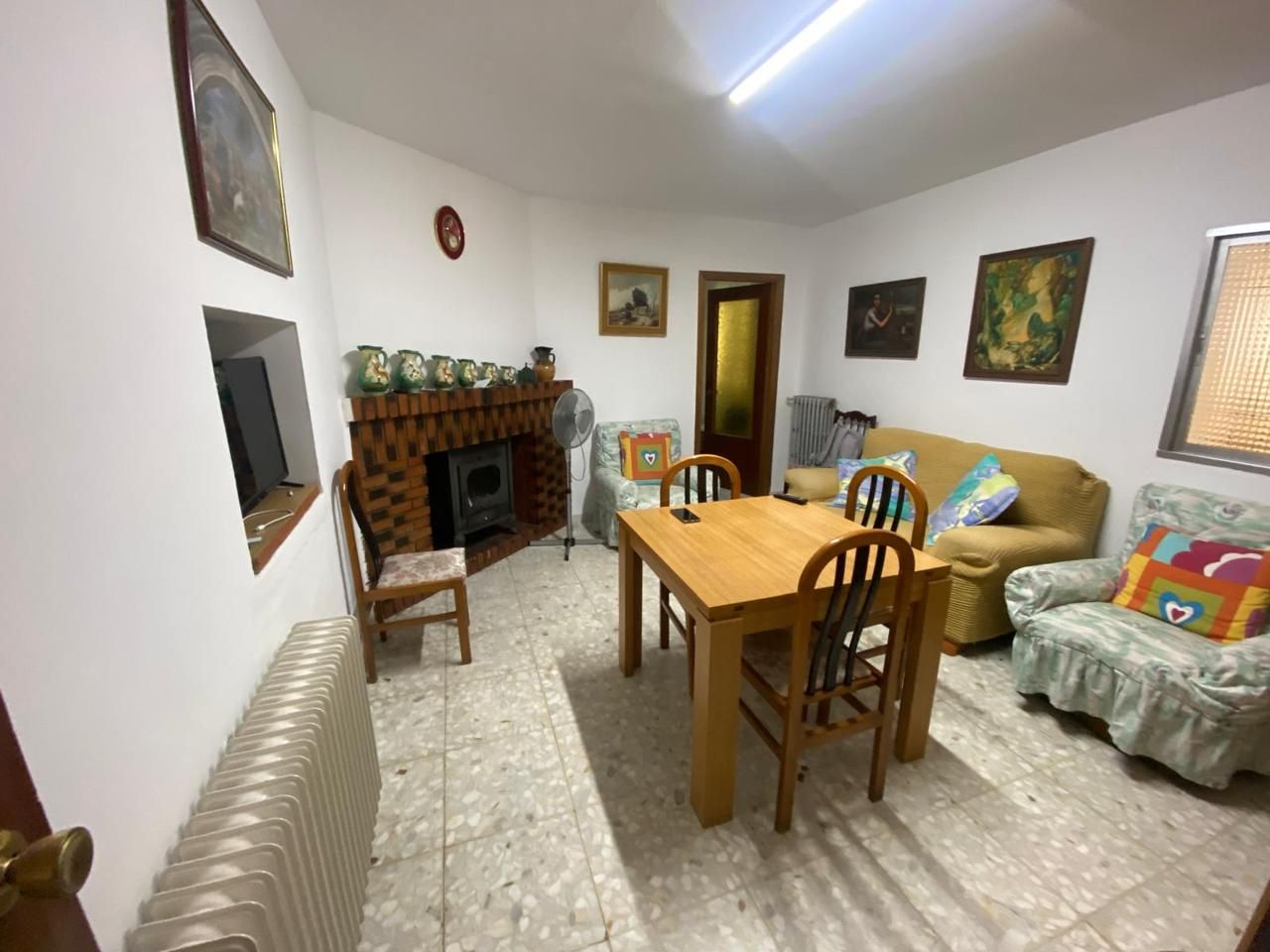 Sala d'estar de Casa o xalet en venda en Tarancón amb Jardí privat