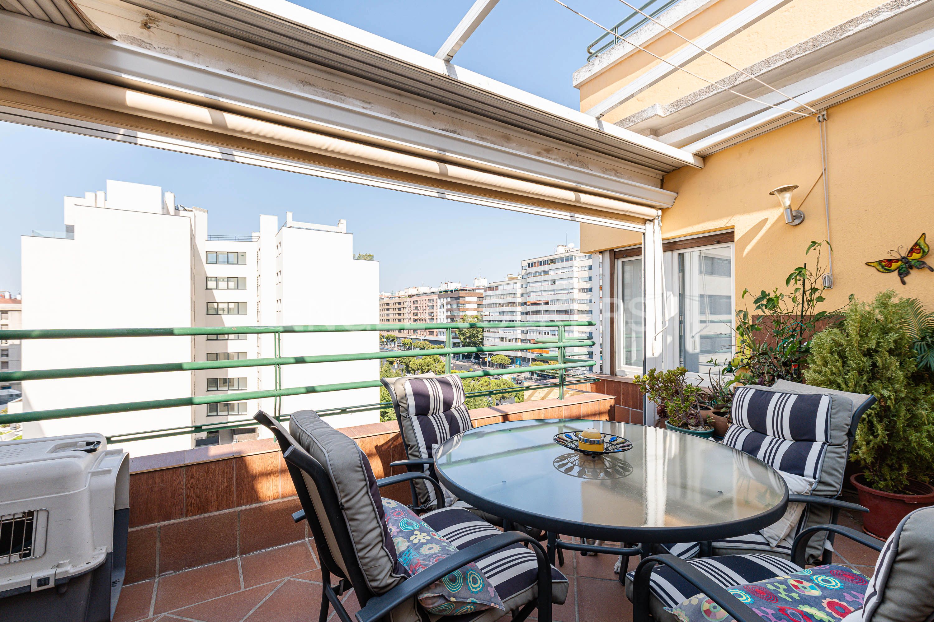 Terrace of Attic for sale in  Madrid Capital  with Air Conditioner, Heating and Terrace