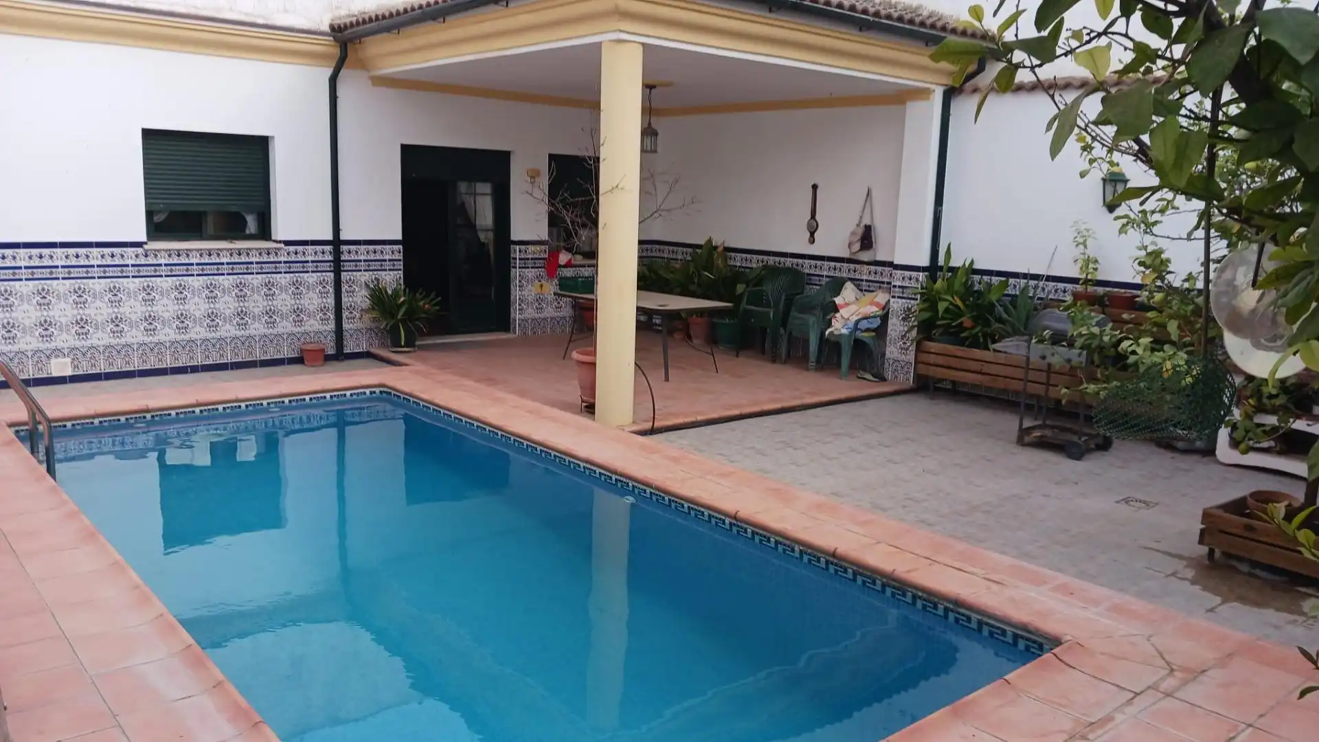 Schwimmbecken von Haus oder Chalet zum Verkauf in Campillos mit Klimaanlage, Heizung und Terrasse