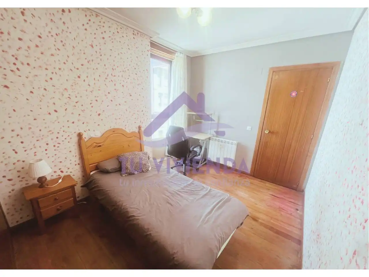 Schlafzimmer von Wohnung zur Miete in Valladolid mit Heizung und Möbliert