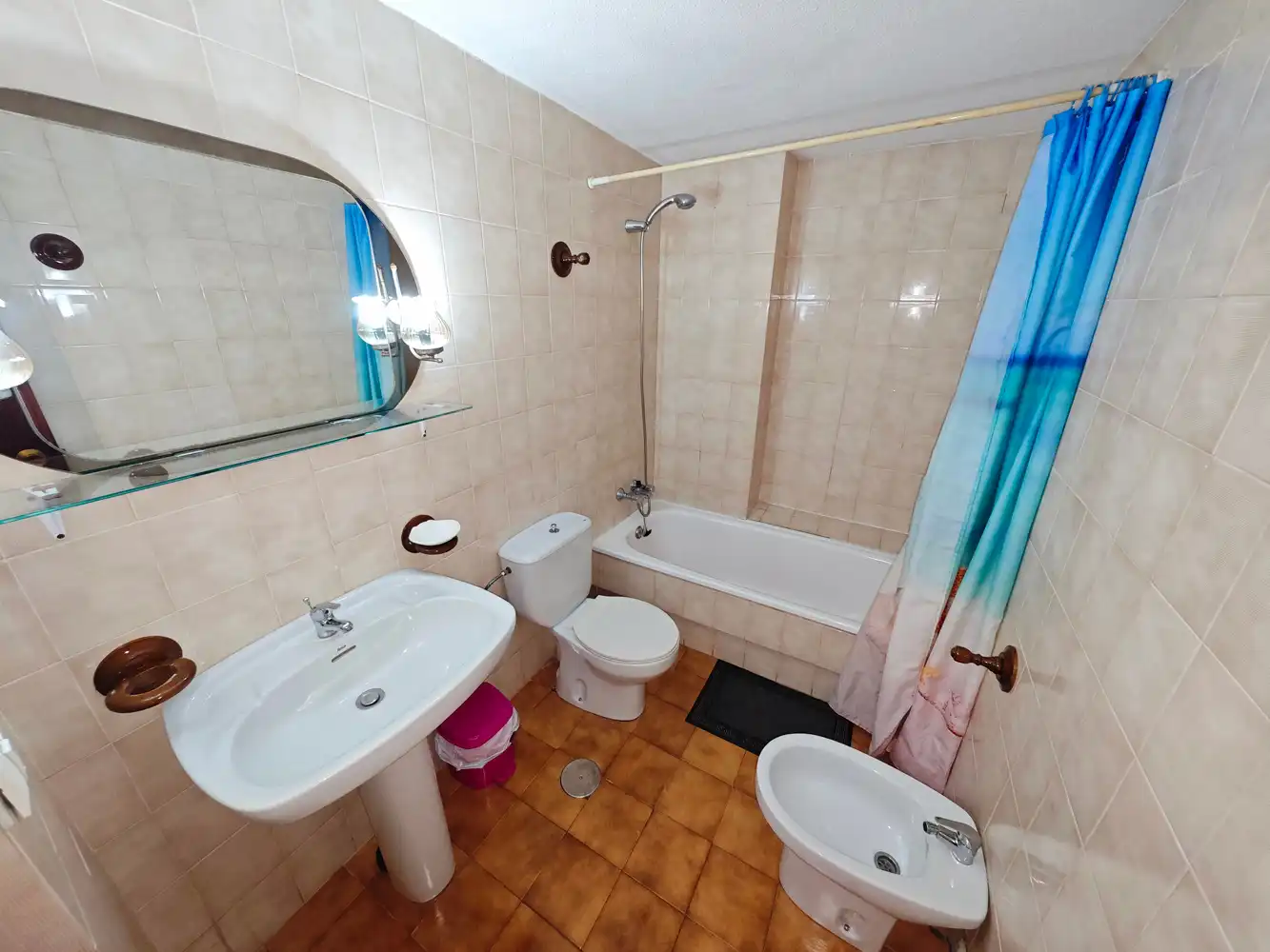 Bathroom of Flat for sale in Calpe / Calp  with Terrace, Furnished and Oven