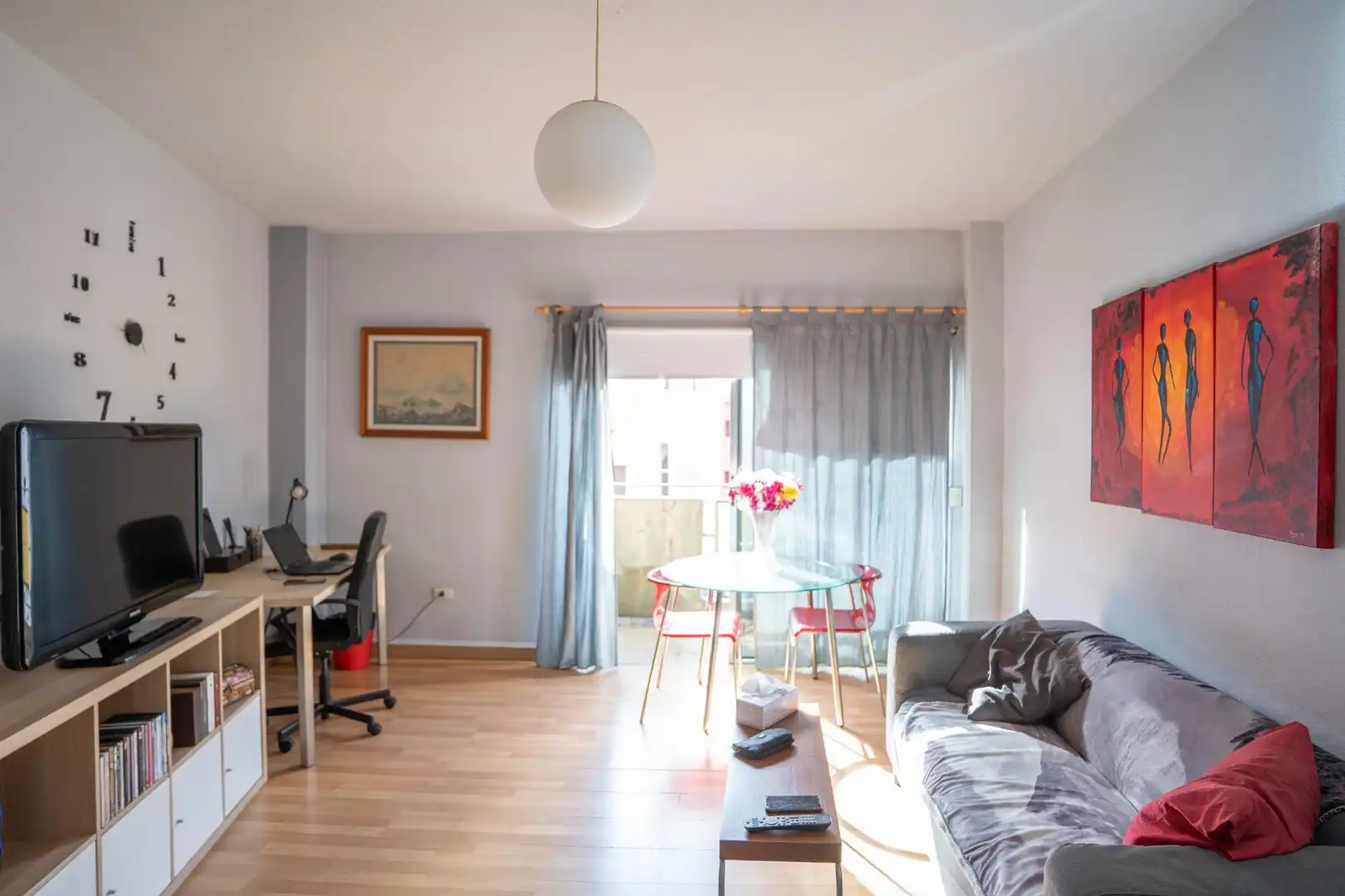 Sala de estar de Piso en venta en Santa Cruz de Tenerife con Trastero, Amueblado y Balcón
