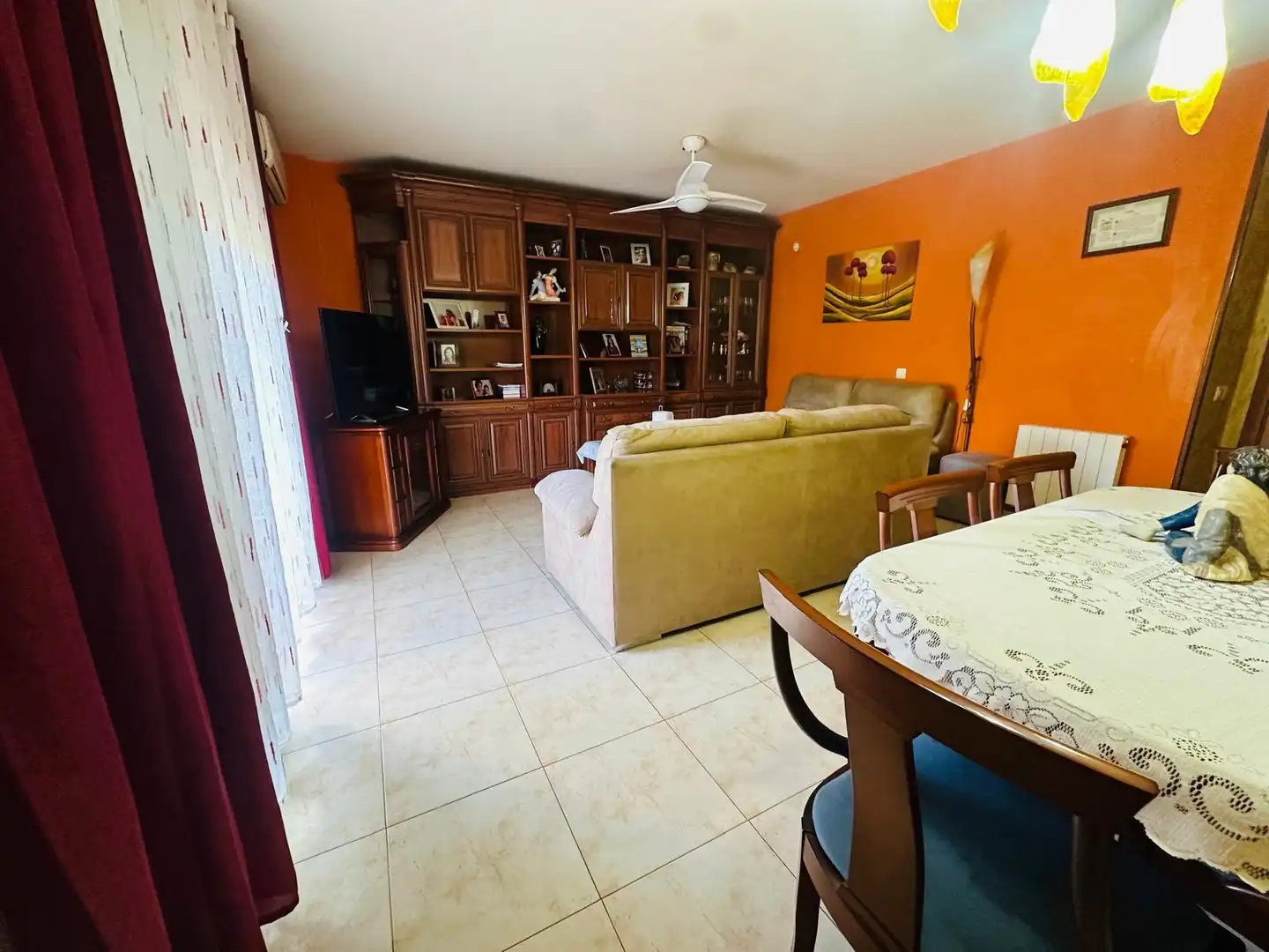 Sala d'estar de Pis en venda en Vila-seca amb Calefacció, Terrassa i Moblat