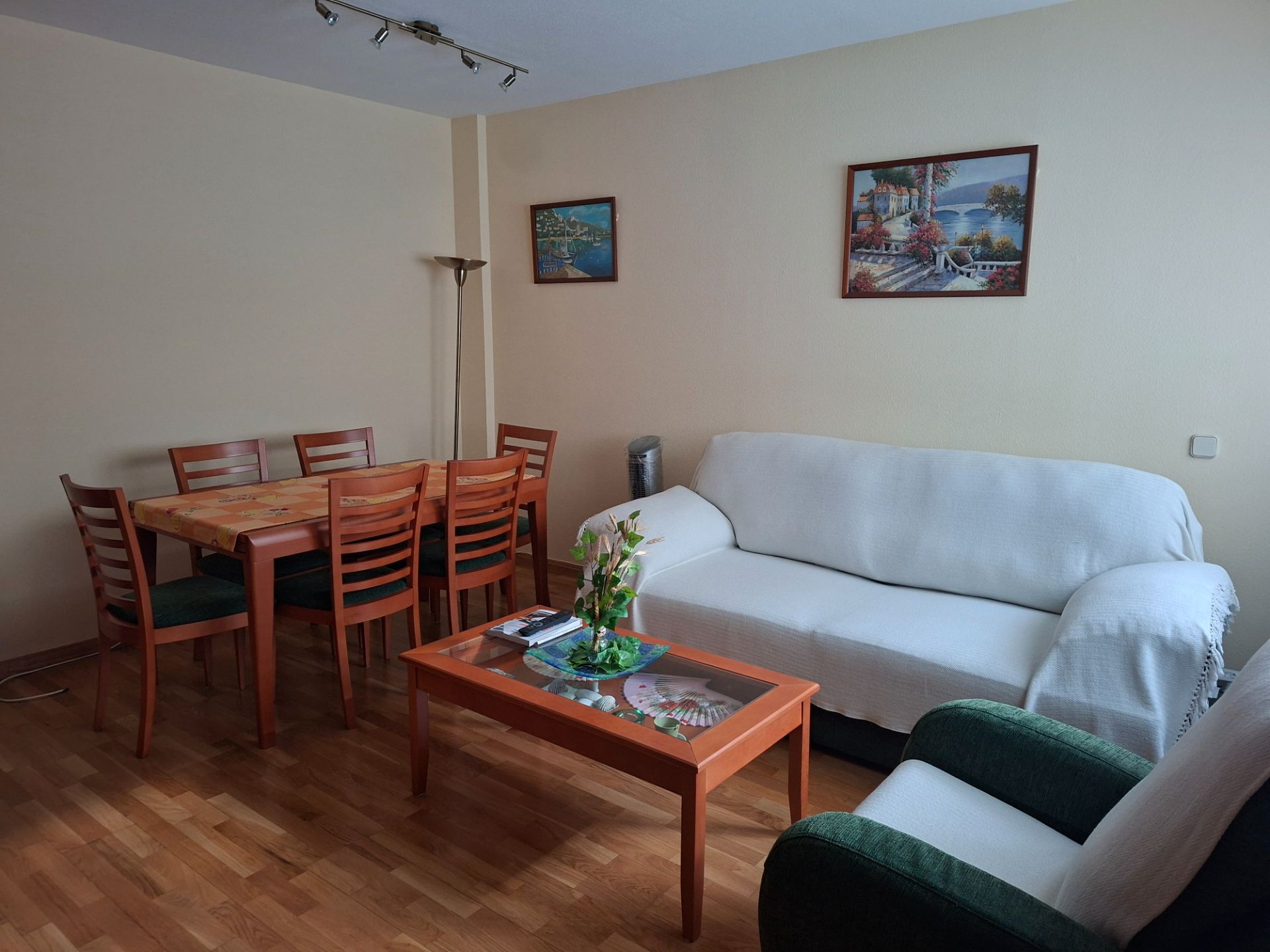 Sala d'estar de Apartament en venda en Pinto amb Calefacció i Forn