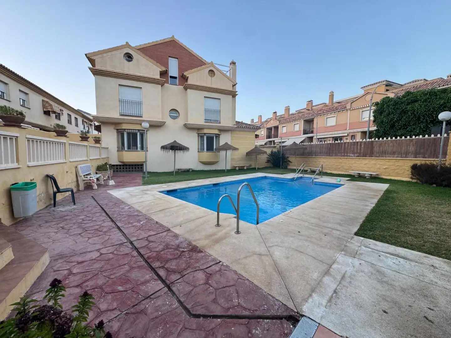 Swimming pool of Detached homes for sale in Rincón de la Victoria  with Air Conditioner, Balcony and Community pool