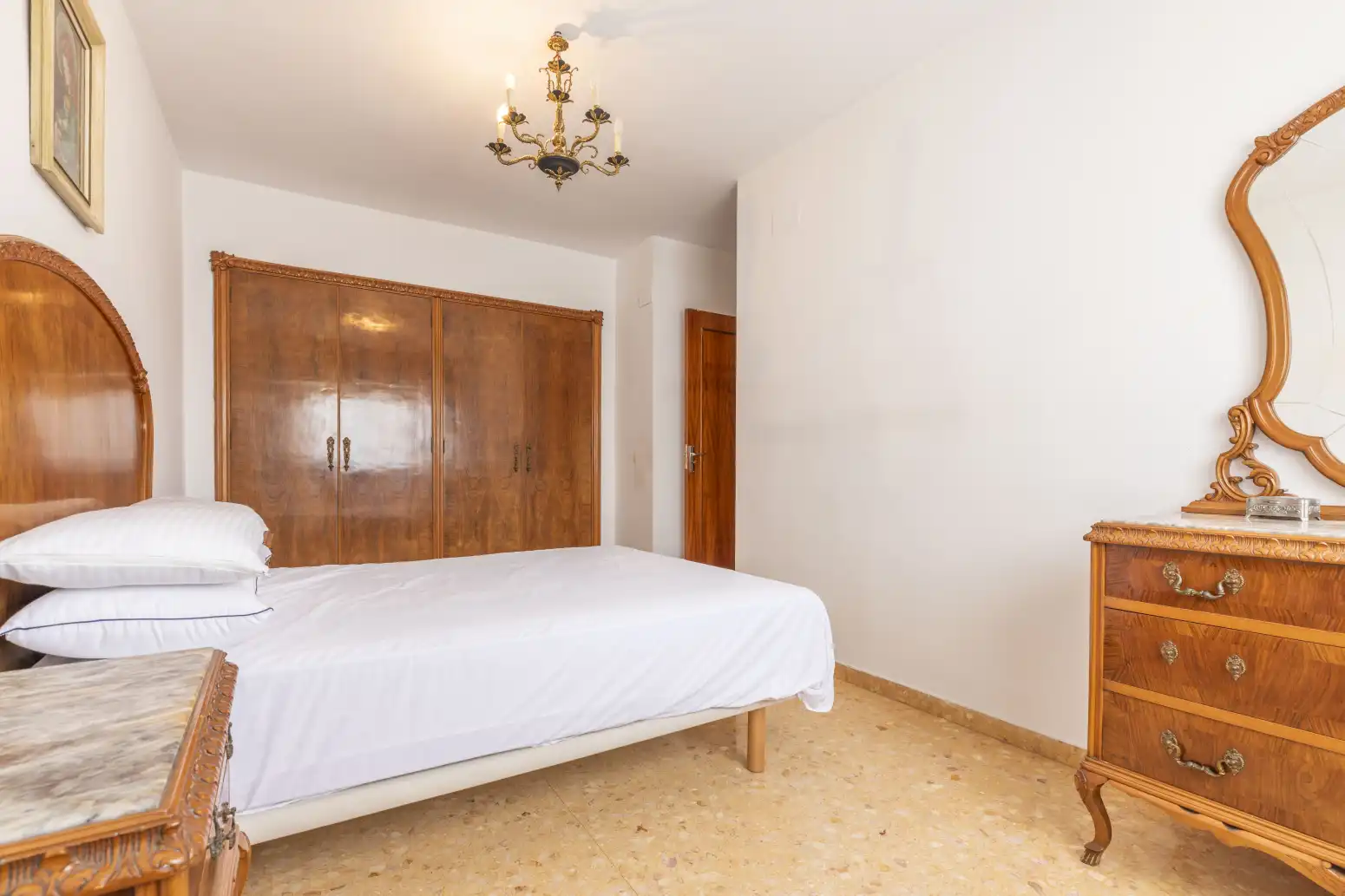Schlafzimmer von Wohnung zum Verkauf in Meliana mit Heizung und Balkon