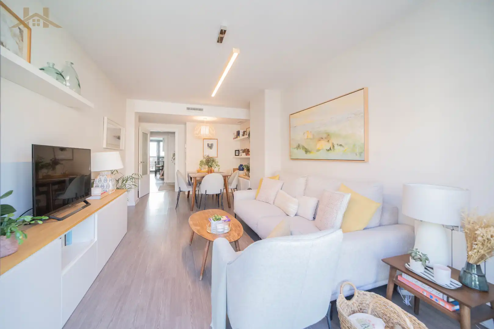 Sala de estar de Piso en venta en Rivas-Vaciamadrid con Aire acondicionado, Calefacción y Terraza
