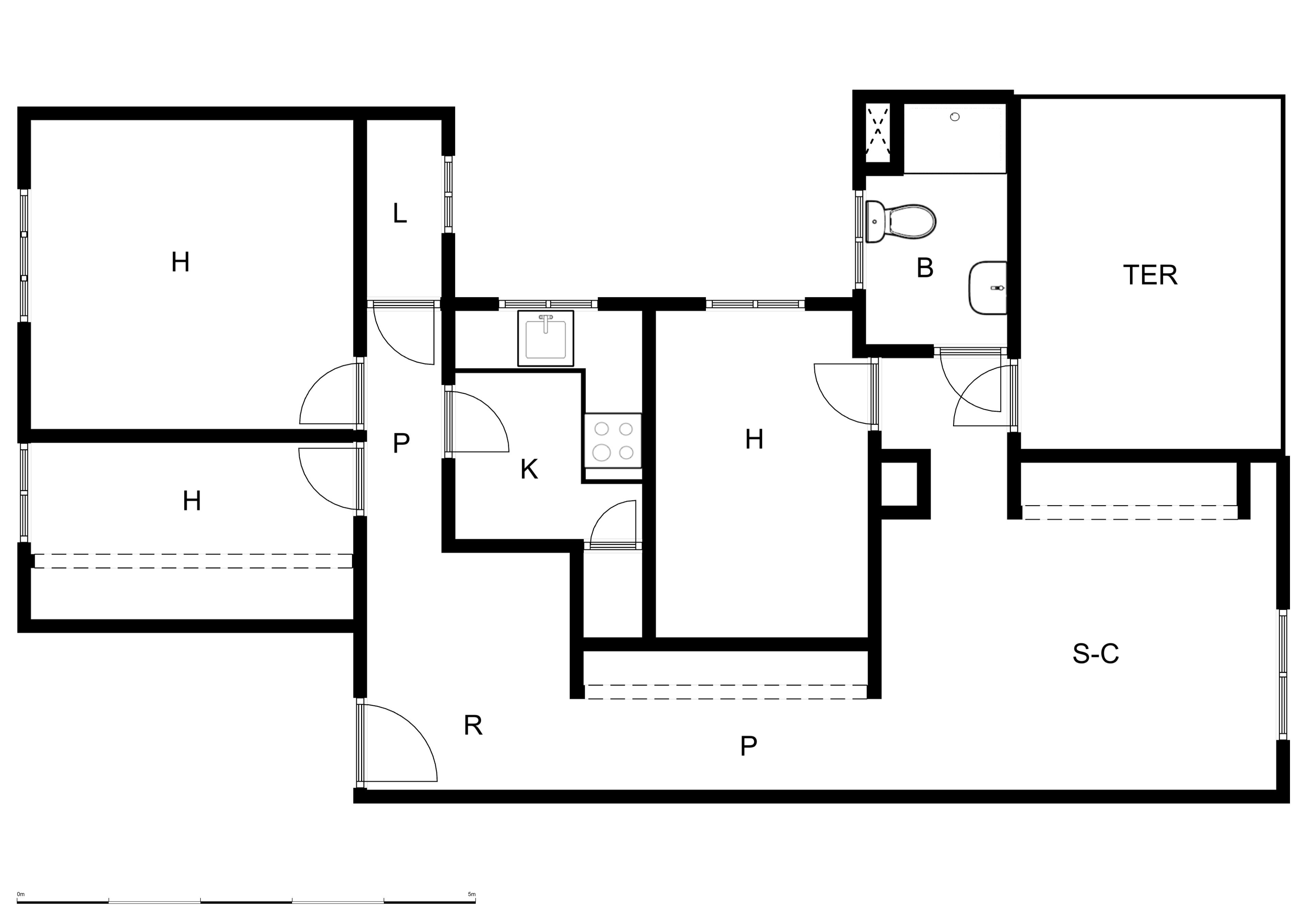 Flat for sale in  Valencia Capital  with Terrace and Oven