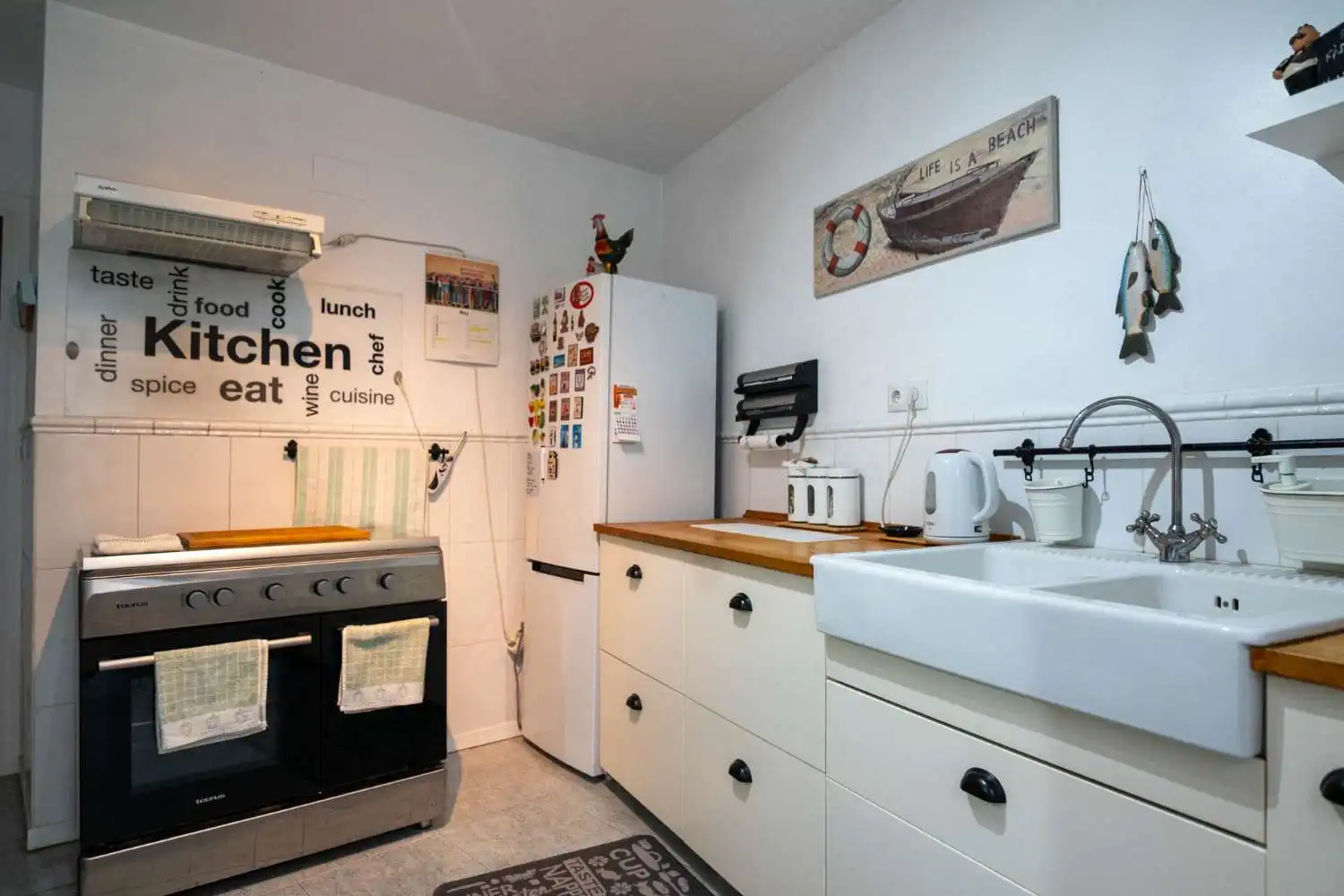 Cocina de Casa adosada en venta en Molvízar con Aire acondicionado, Terraza y Trastero
