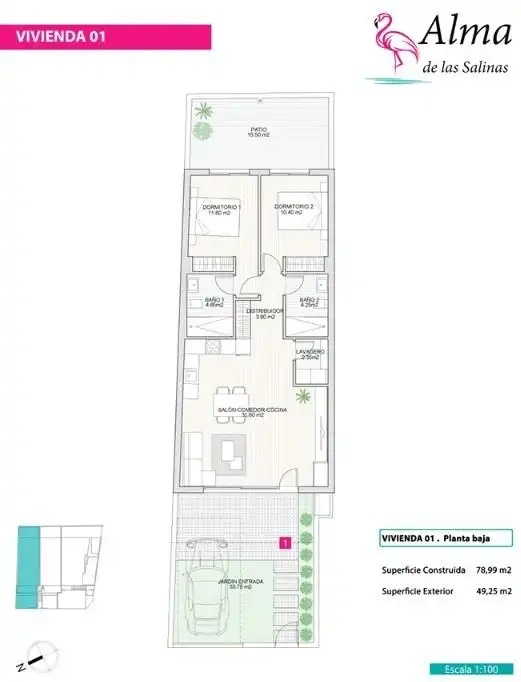 Bungalow avec jardin à vendre à Calle MORATALLA, imagen 17