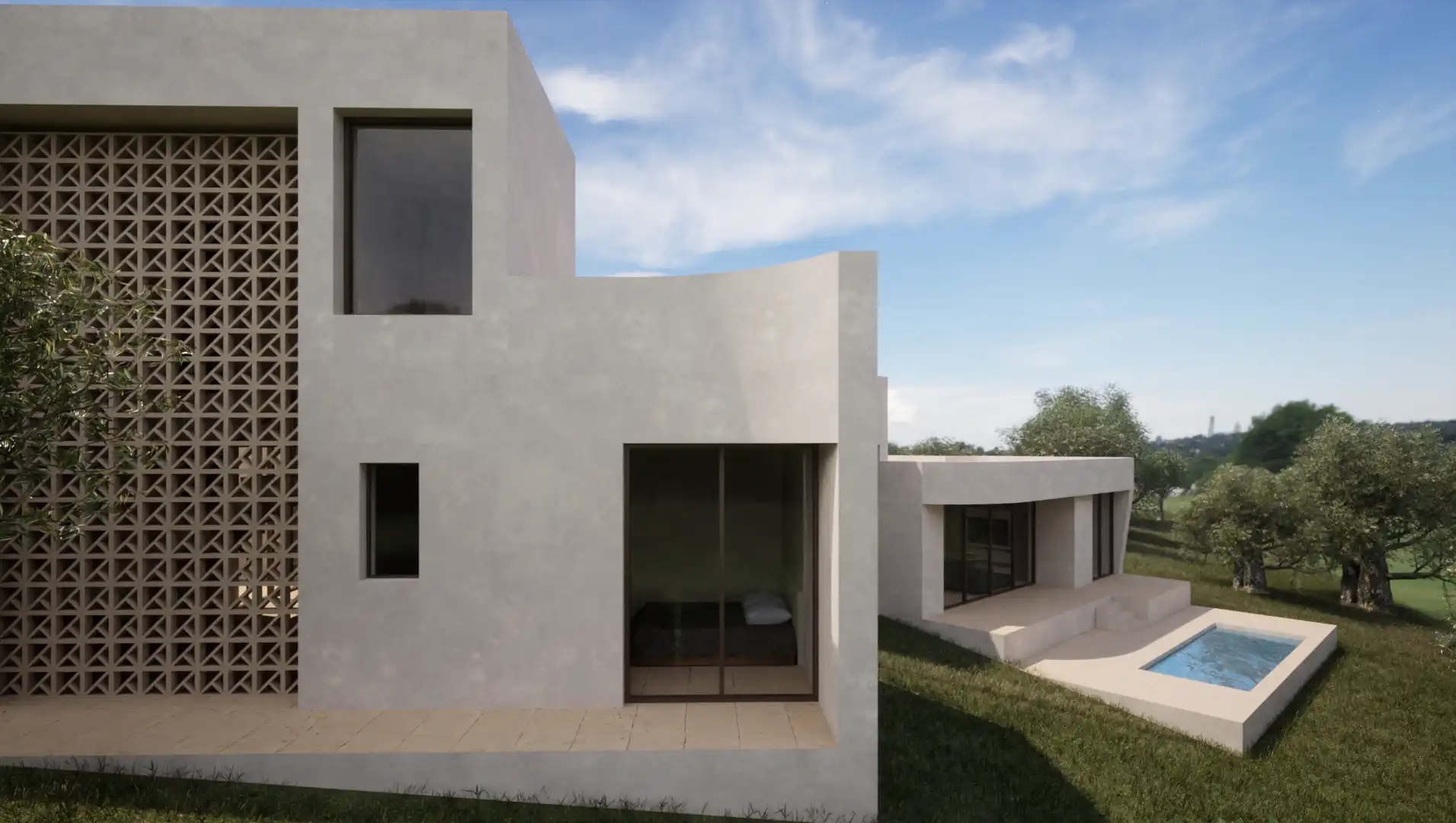 Exterior view of Country homes for sale in Benalup-Casas Viejas  with Terrace and Swimming Pool