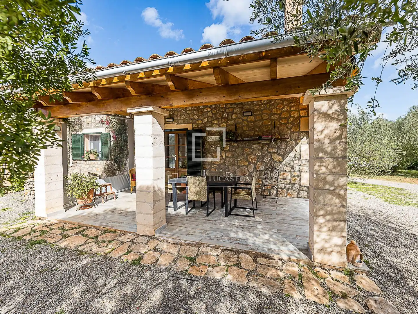 Terraza de Finca rústica en venta en Manacor con Aire acondicionado, Calefacción y Jardín privado