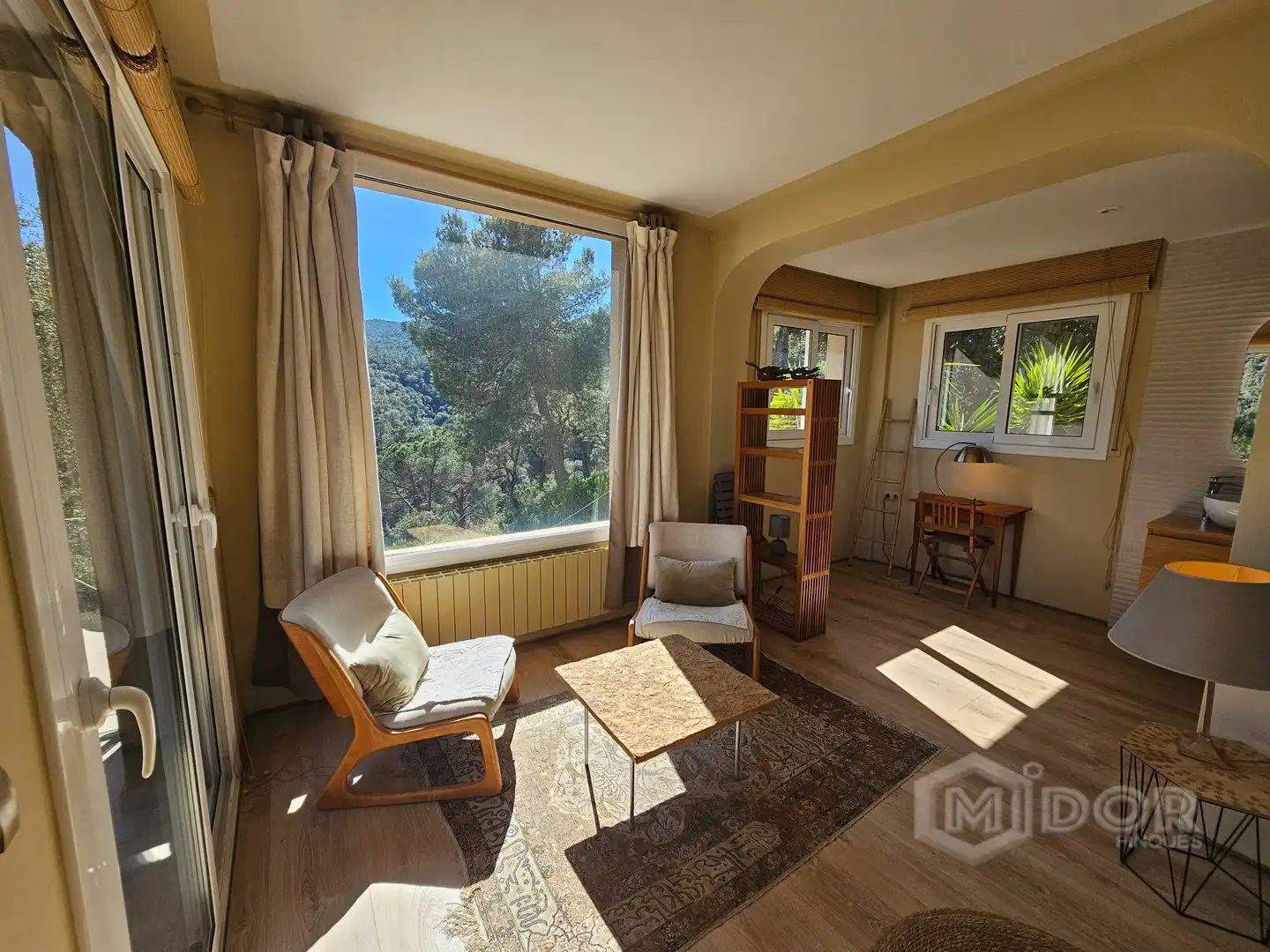 Living room of Houses for rent in Sant Feliu de Guíxols  with Air Conditioner, Heating and Private garden