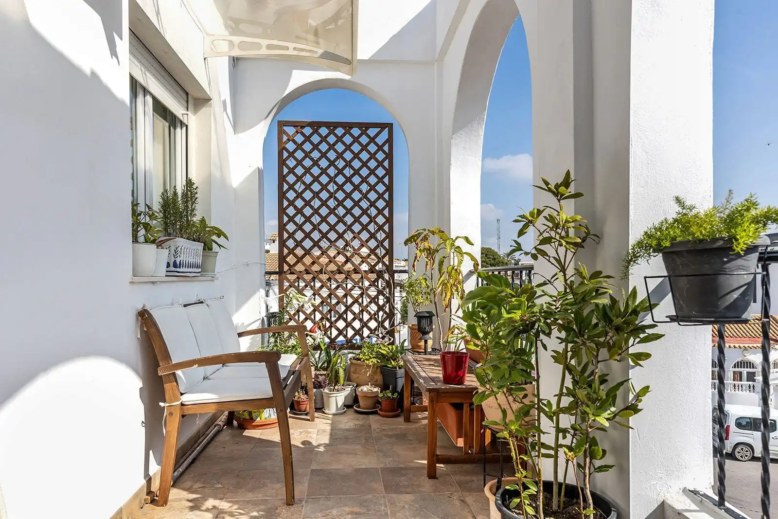 Balcony of Attic for sale in Orihuela  with Air Conditioner, Terrace and Furnished