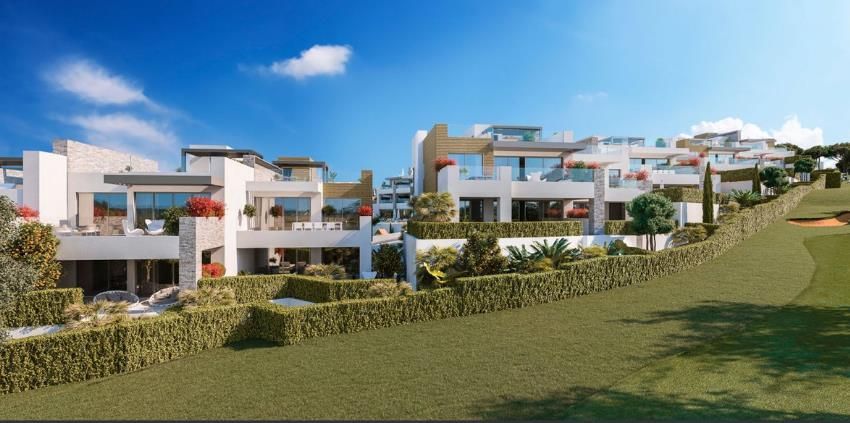 Vista exterior de Apartament en venda en Marbella amb Aire condicionat, Parquet i Forn