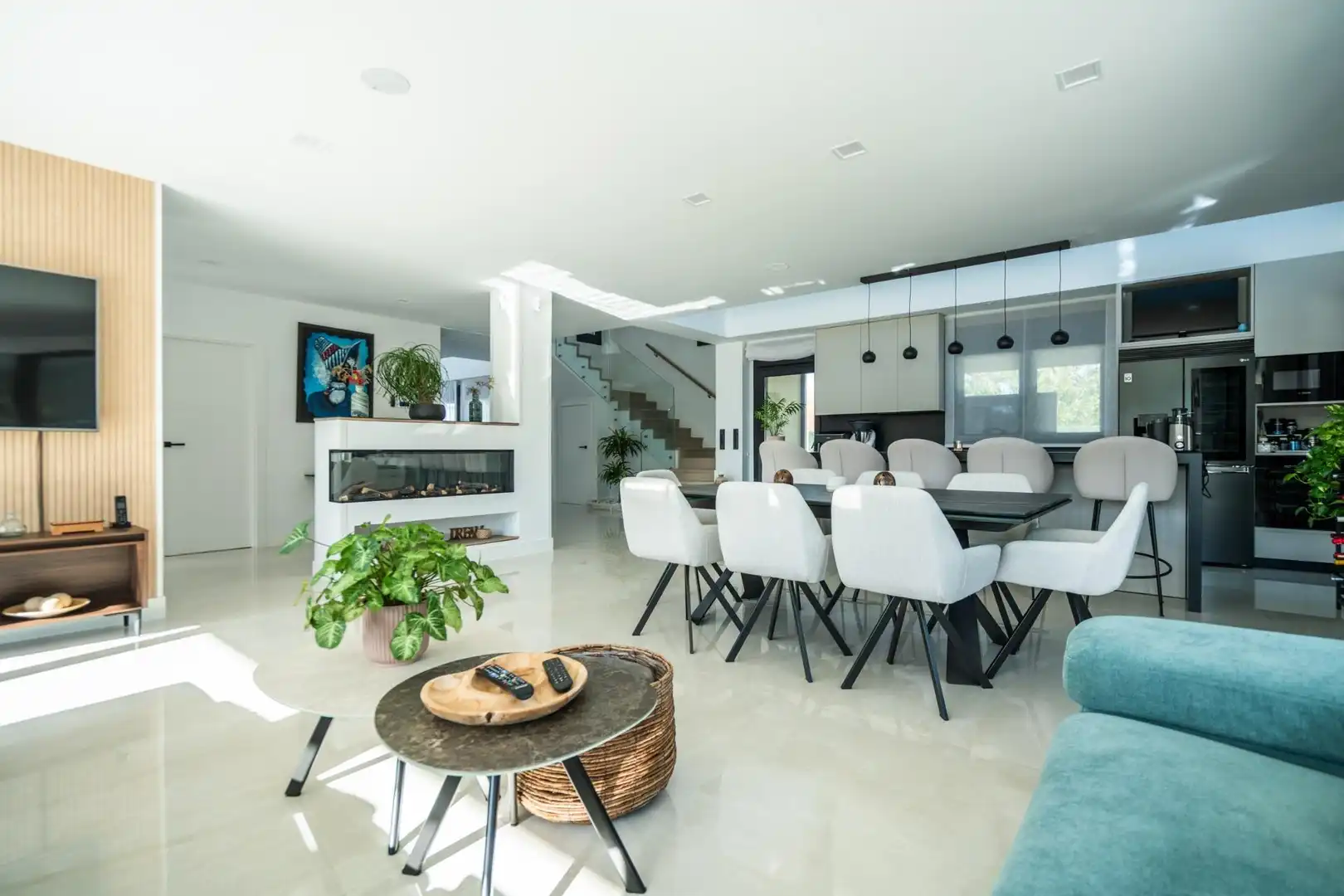 Sala d'estar de Casa o xalet en venda en Colmenarejo amb Aire condicionat, Calefacció i Jardí privat