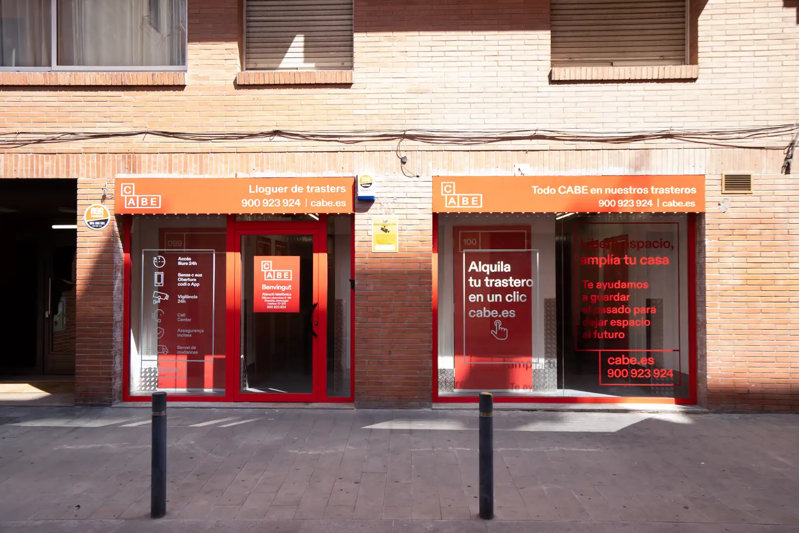 Traster de lloguer en Barcelona amb Alarma