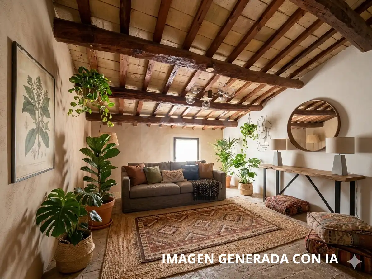 Sala de estar de Finca rústica en venta en Sant Pere de Riudebitlles con Calefacción y Terraza