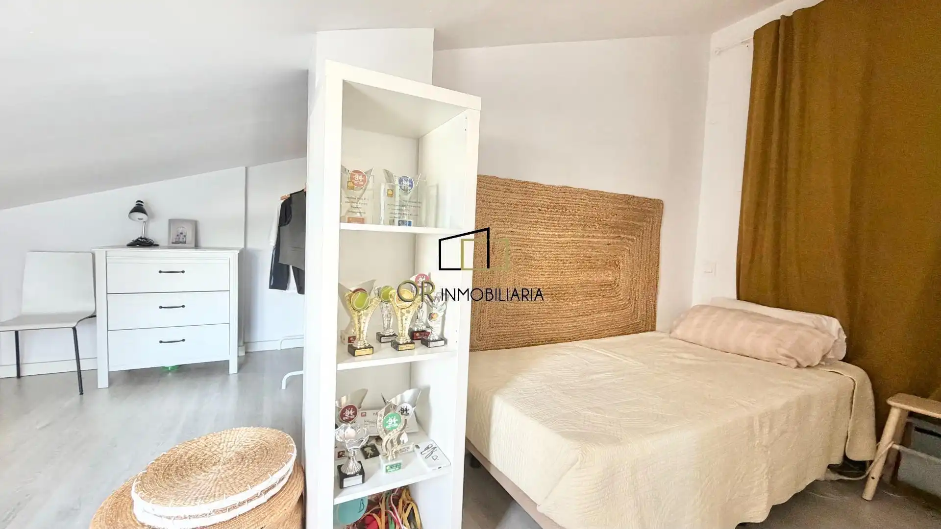 Bedroom of Flat for sale in Vilanova i la Geltrú  with Heating, Parquet flooring and Terrace
