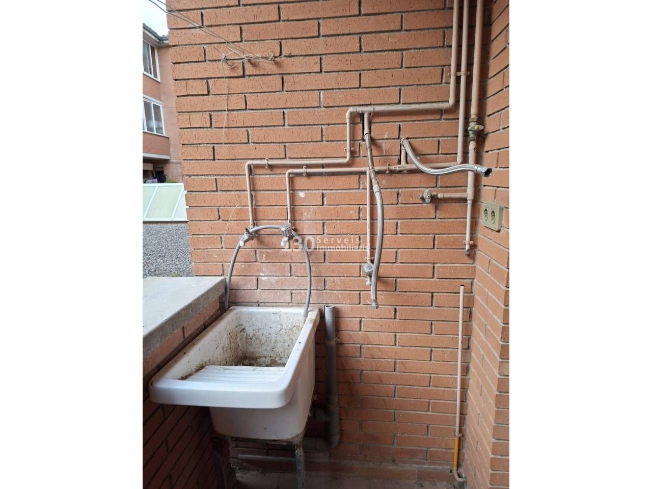 Garden of Flat for sale in Figueres