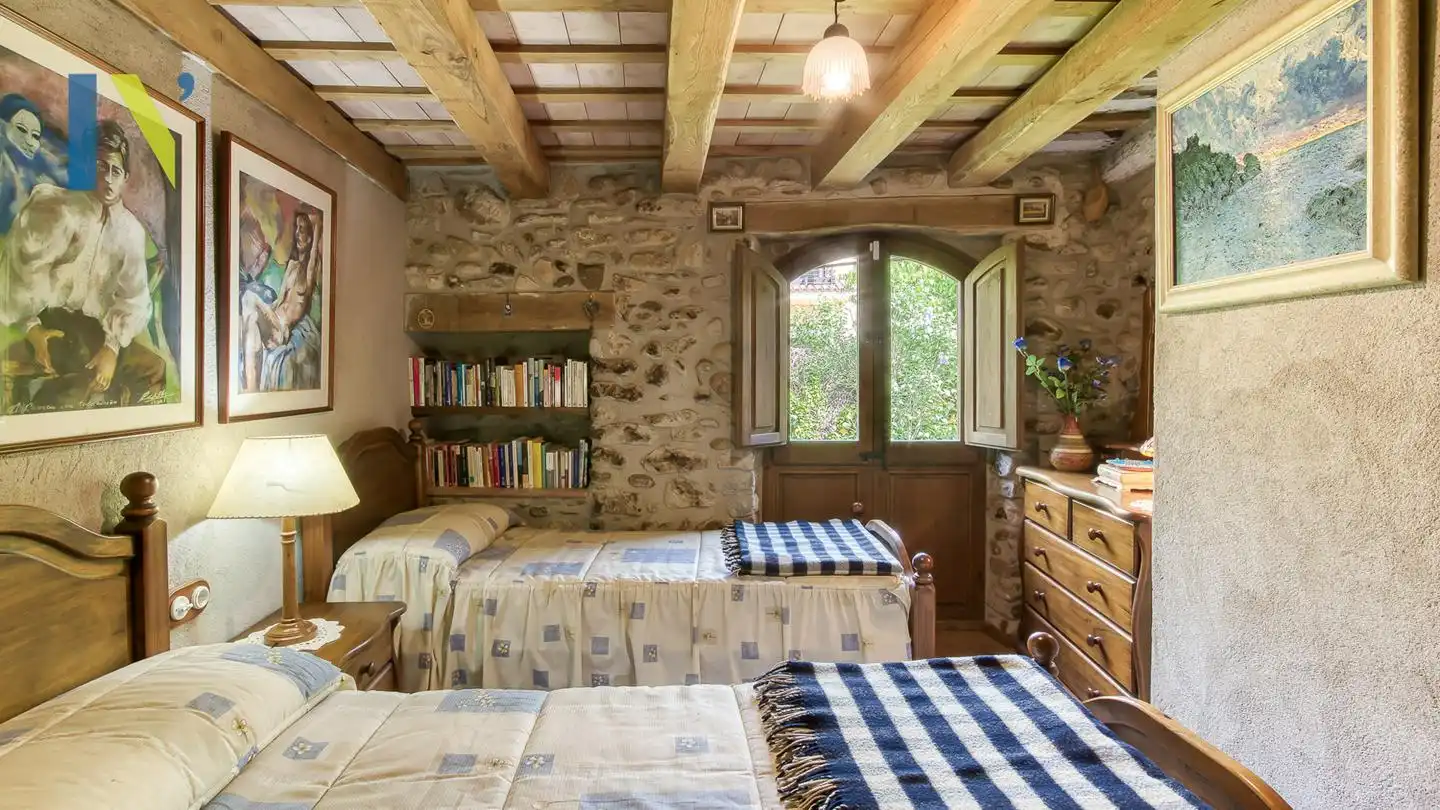 Habitación de Finca rústica en venta en Osor con Jardín privado y Terraza