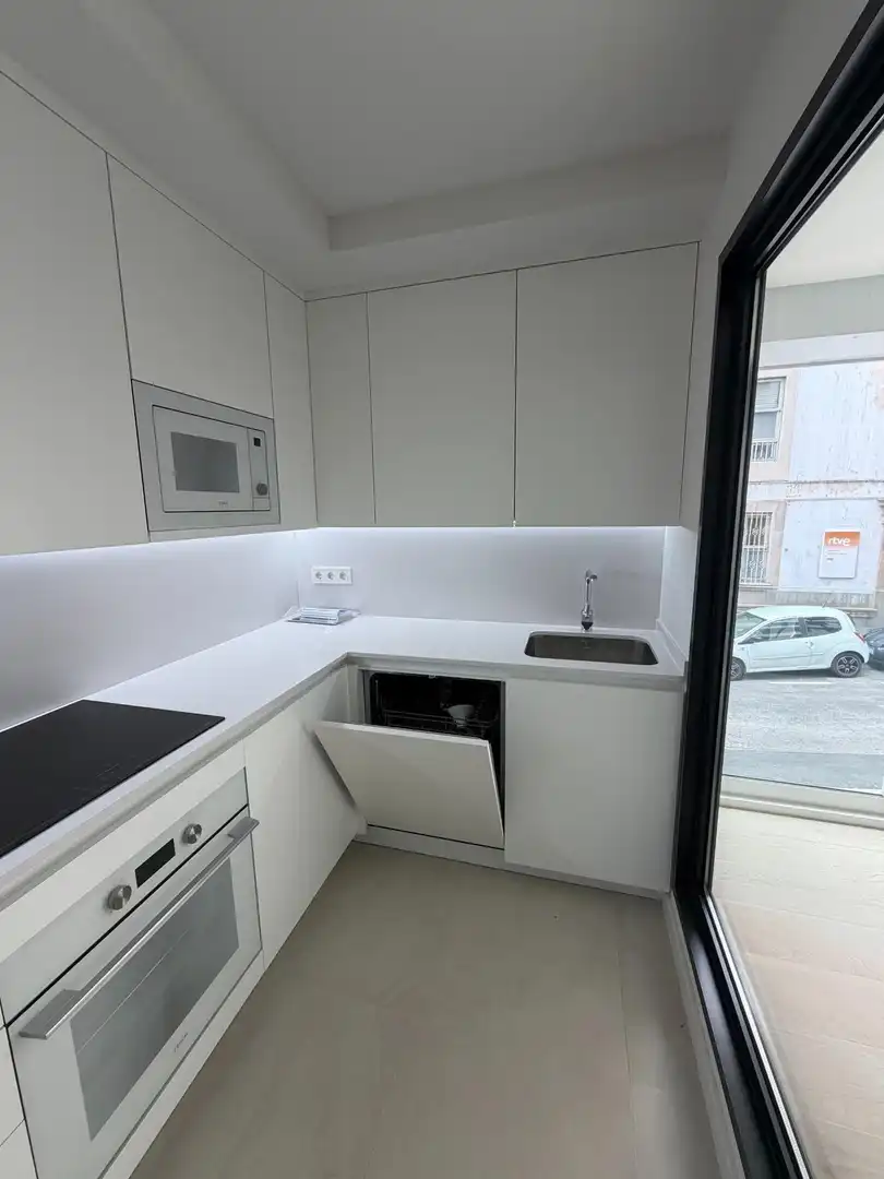Cocina de Apartamento en venta en Santa Cruz de Tenerife con Aire acondicionado, Trastero y Balcón