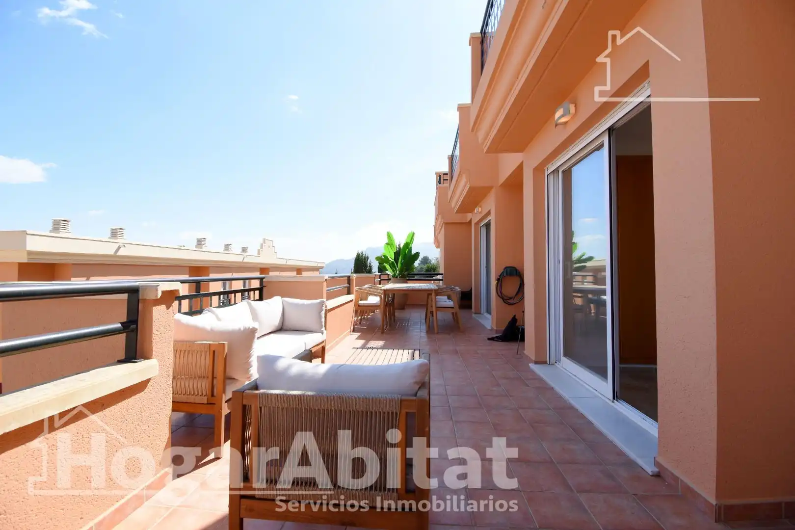 Terraza de Piso en venta en Pedreguer con Calefacción, Terraza y Amueblado