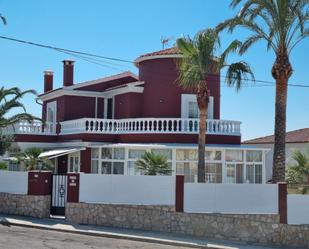 Exterior view of House or chalet for sale in Alcalà de Xivert  with Air Conditioner, Heating and Private garden