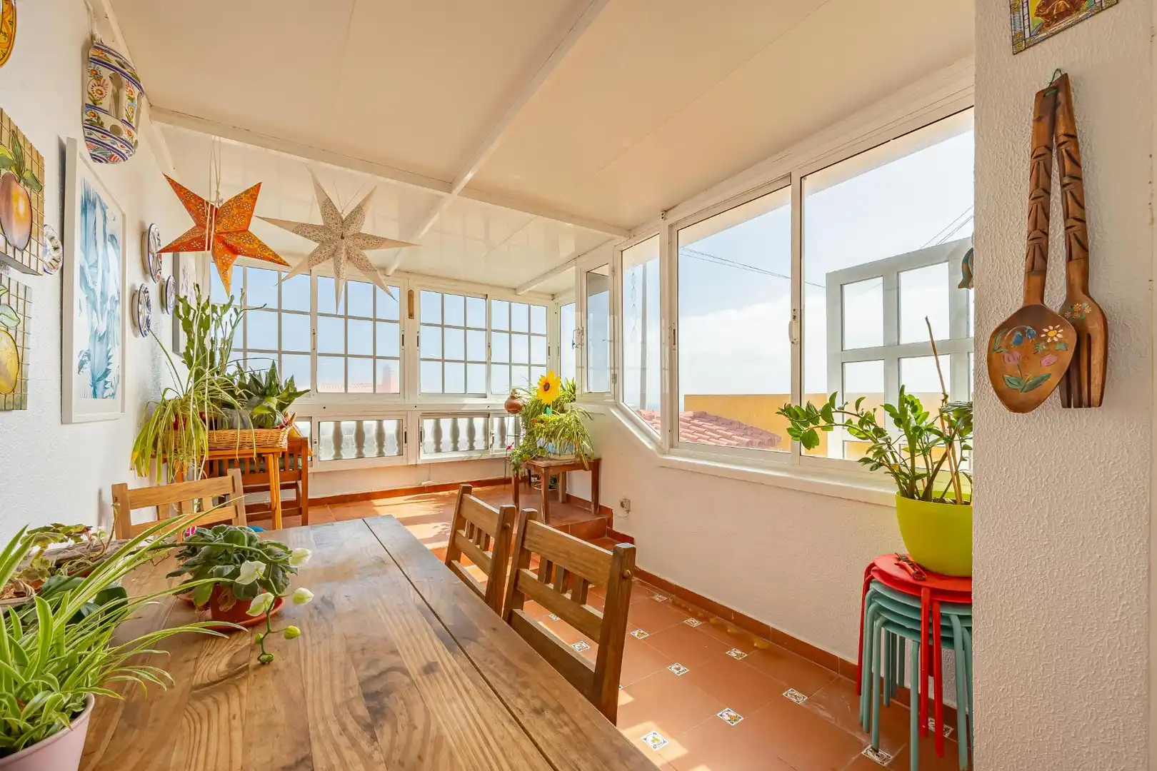 Terraza de Casa adosada en venta en Telde con Terraza, Trastero y Piscina