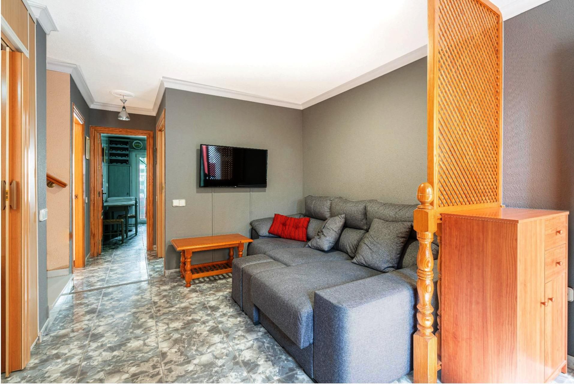 Living room of Duplex for sale in  Almería Capital  with Air Conditioner, Heating and Terrace