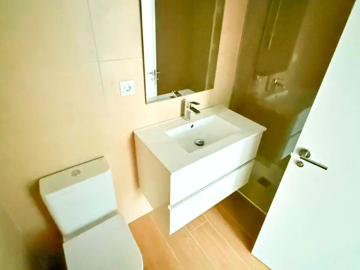 Bathroom of Flat for sale in Dénia  with Air Conditioner, Terrace and Community pool