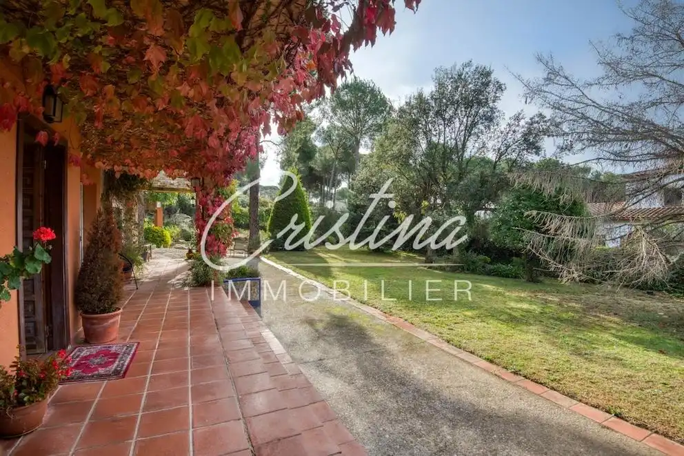 Vista exterior de Casa o chalet en venta en Santa Cristina d'Aro con Calefacción, Jardín privado y Terraza