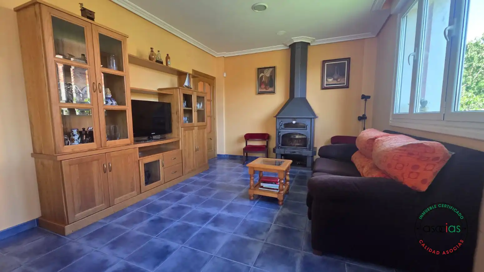 Living room of Houses for sale in Ponferrada  with Heating, Private garden and Terrace