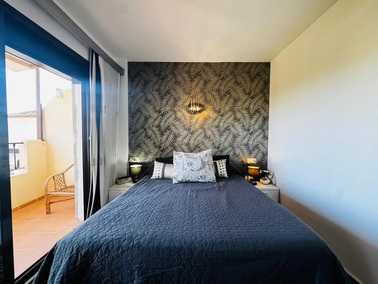 Bedroom of Houses for sale in Finestrat  with Air Conditioner, Private garden and Swimming Pool