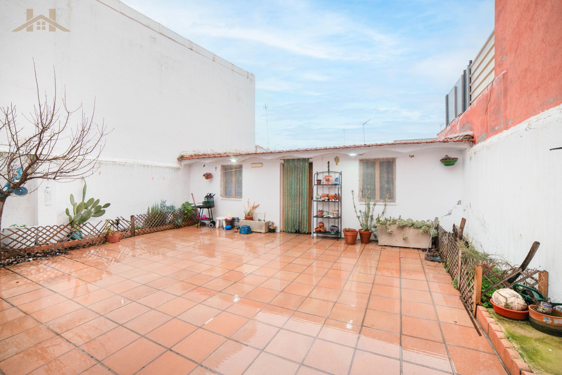 Terrassa de Casa adosada en venda en San Martín de la Vega amb Calefacció, Jardí privat i Traster