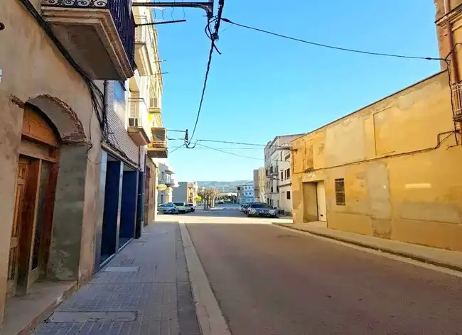 Vista exterior de Casa adosada en venta en Roquetes