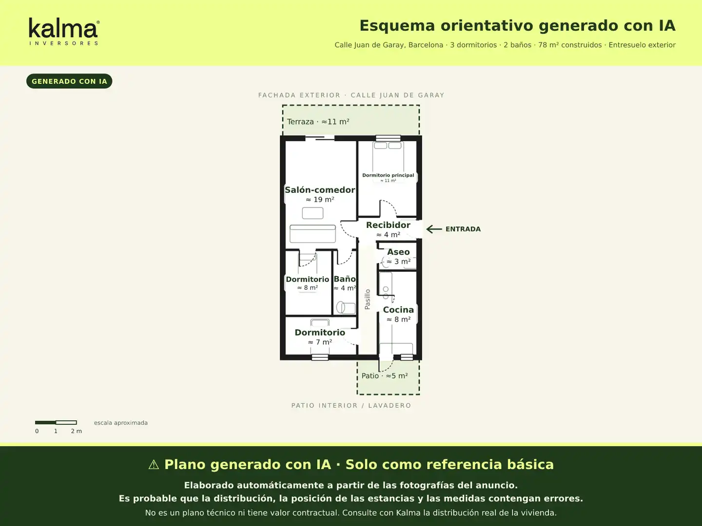 Piso en venta en Sant Andreu