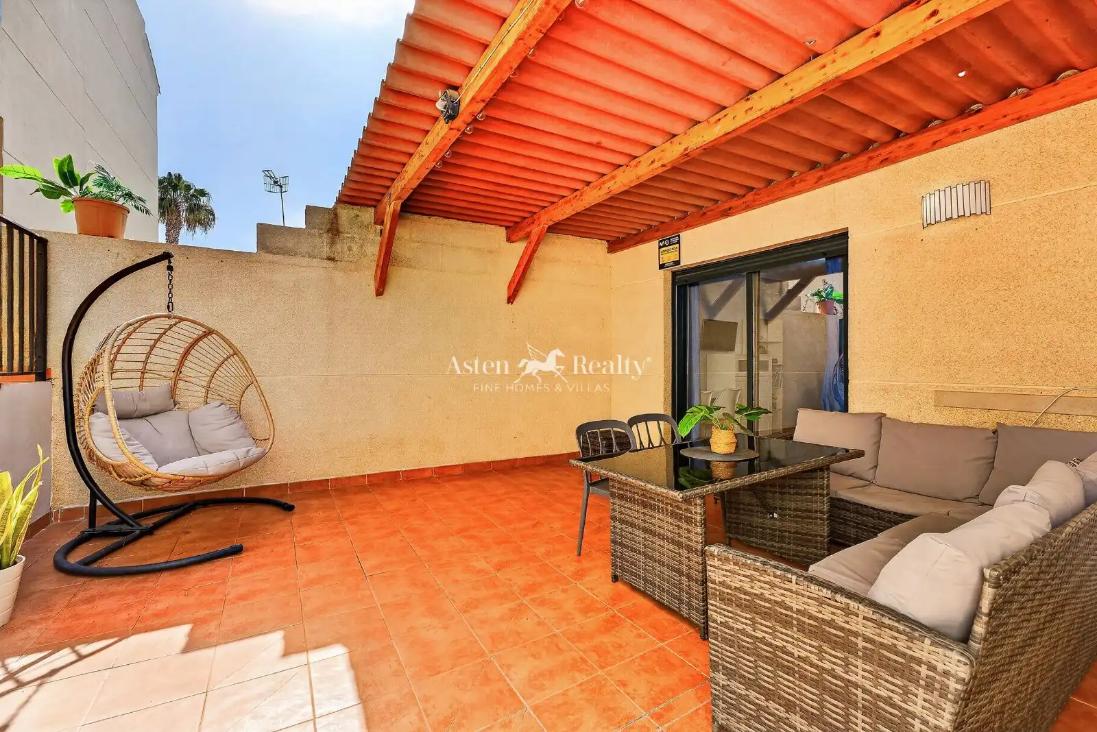 Terrace of Flat for sale in San Miguel de Abona  with Terrace, Storage room and Furnished