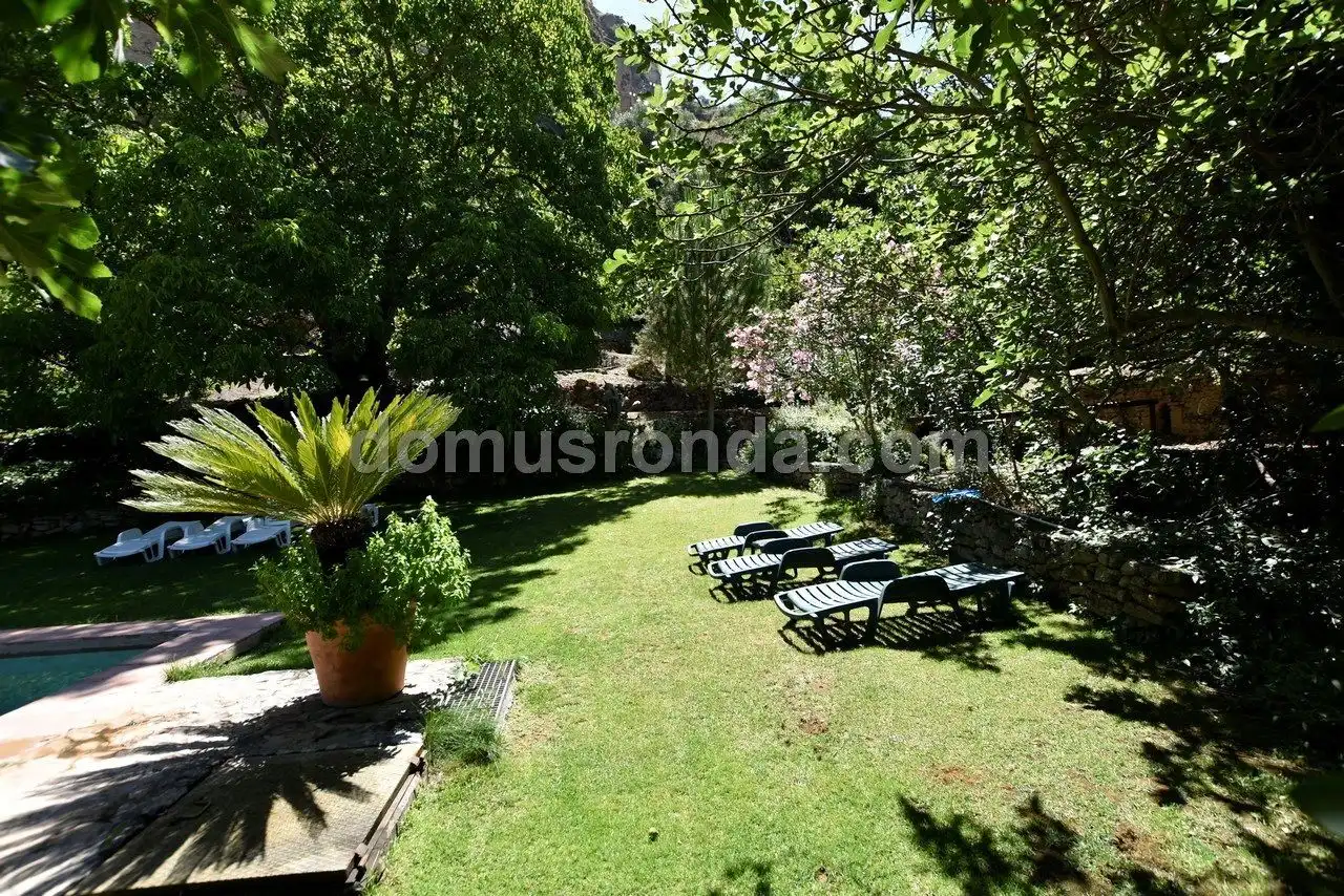 Garden of Houses for sale in Ronda  with Air Conditioner, Heating and Terrace