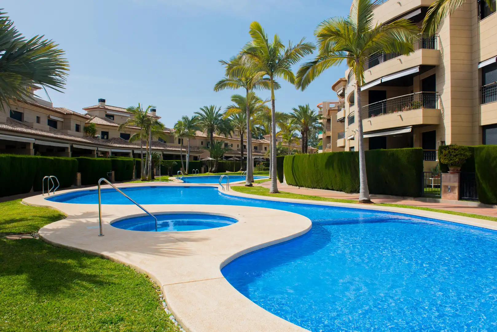 Swimming pool of Apartments for sale in Jávea / Xàbia  with Air Conditioner, Heating and Terrace
