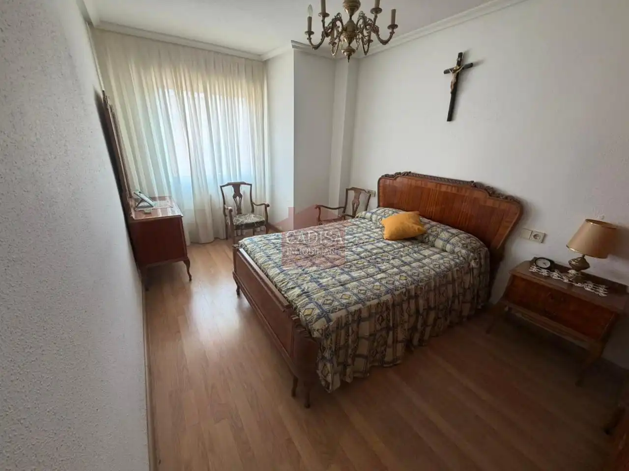Bedroom of Flat for rent in Salamanca  with Heating, Terrace and Furnished