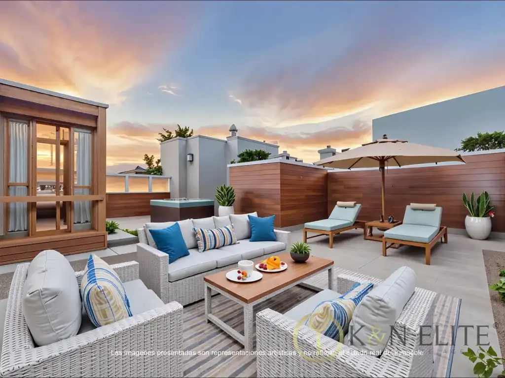 Terrassa de Àtic en venda en Alicante / Alacant amb Aire condicionat, Jardí privat i Terrassa
