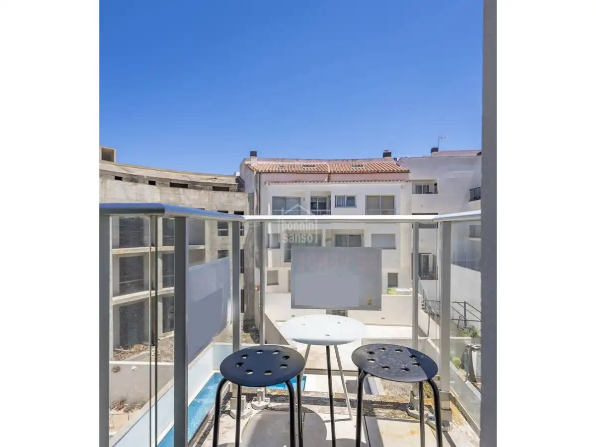Terrassa de Apartament en venda en Es Mercadal amb Calefacció, Terrassa i Piscina